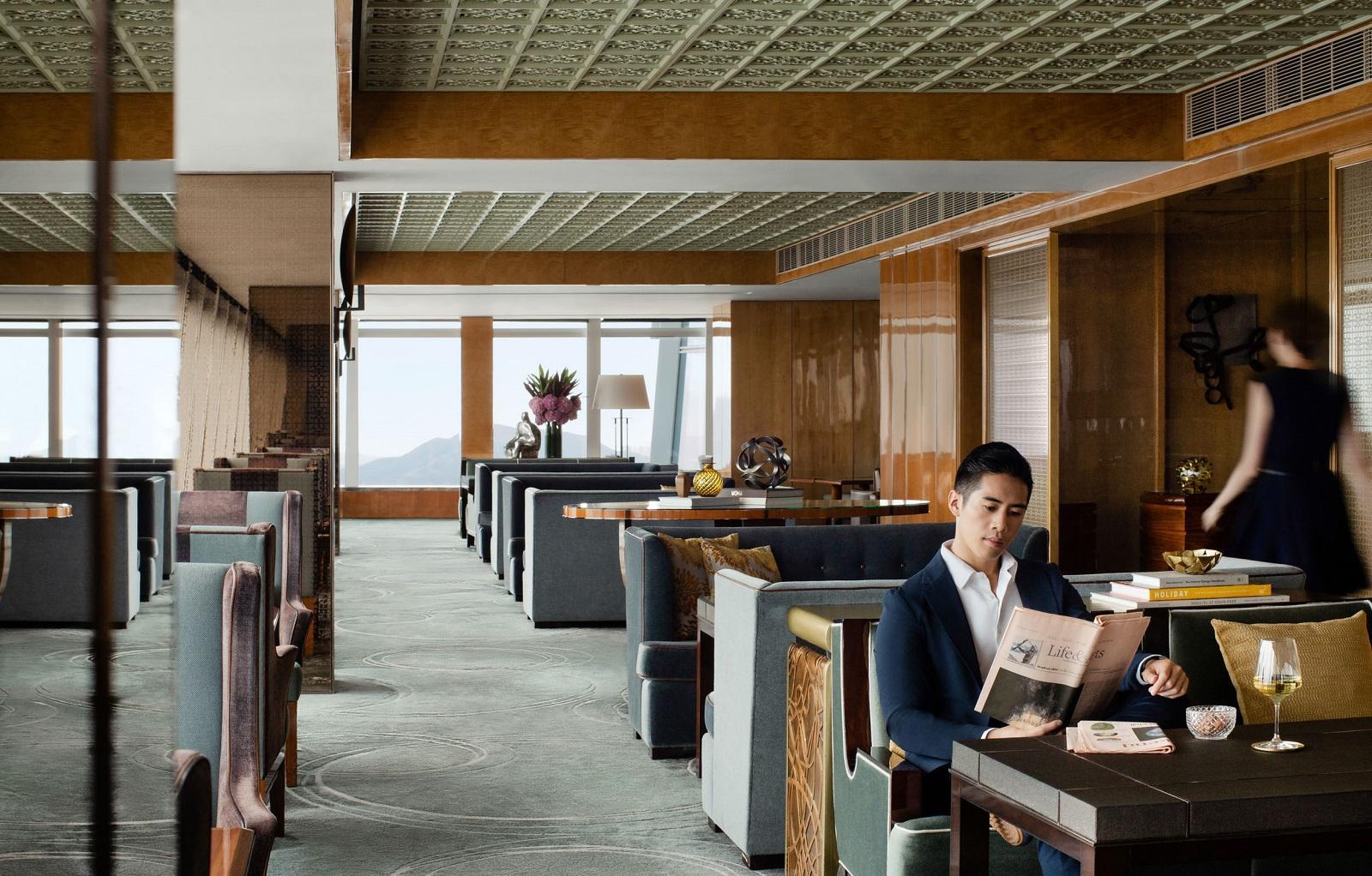The Ritz-Carlton, Hong Kong Executive Club Lounge Seating