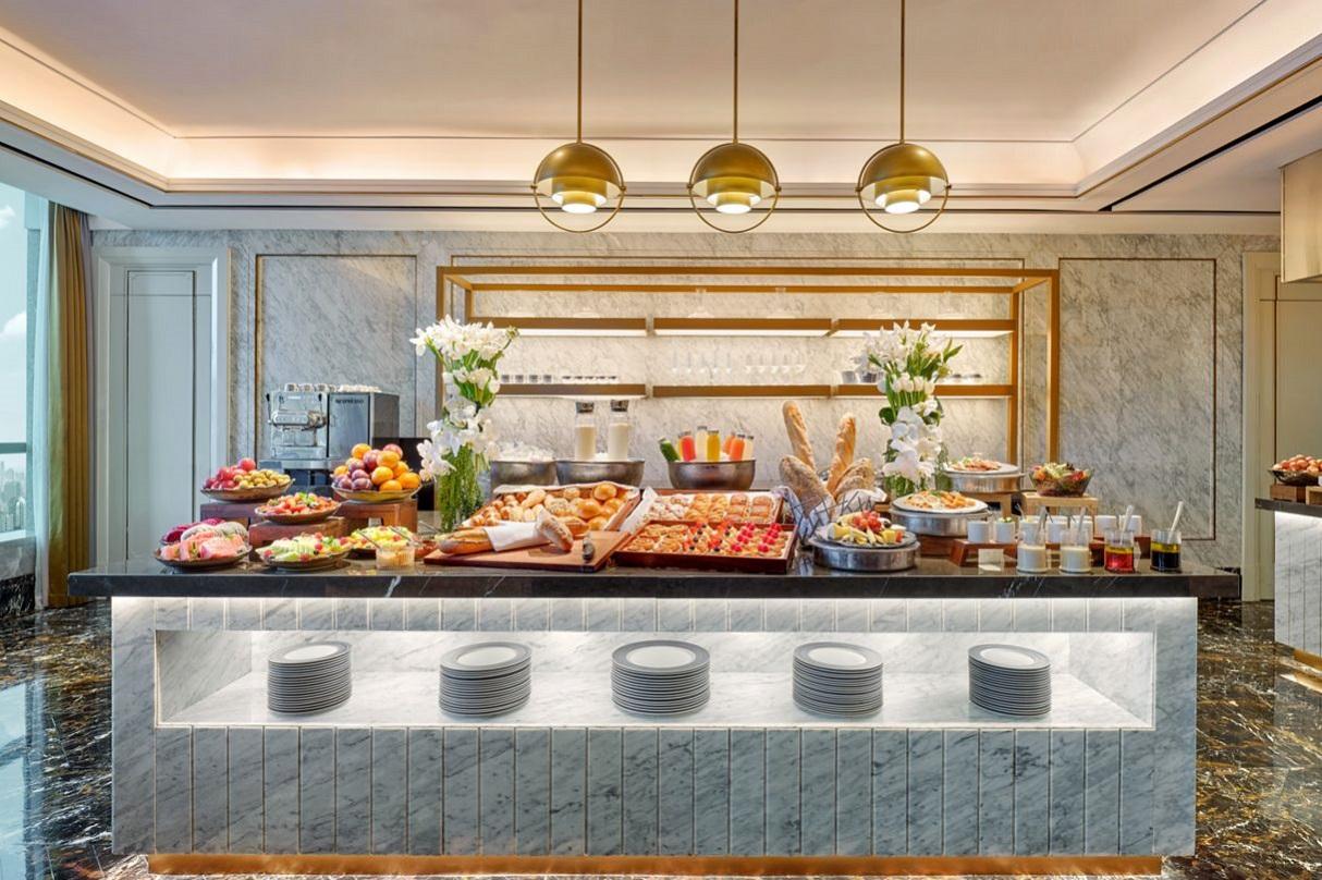 The St. Regis Shanghai Jingan Executive Club Lounge Food Display