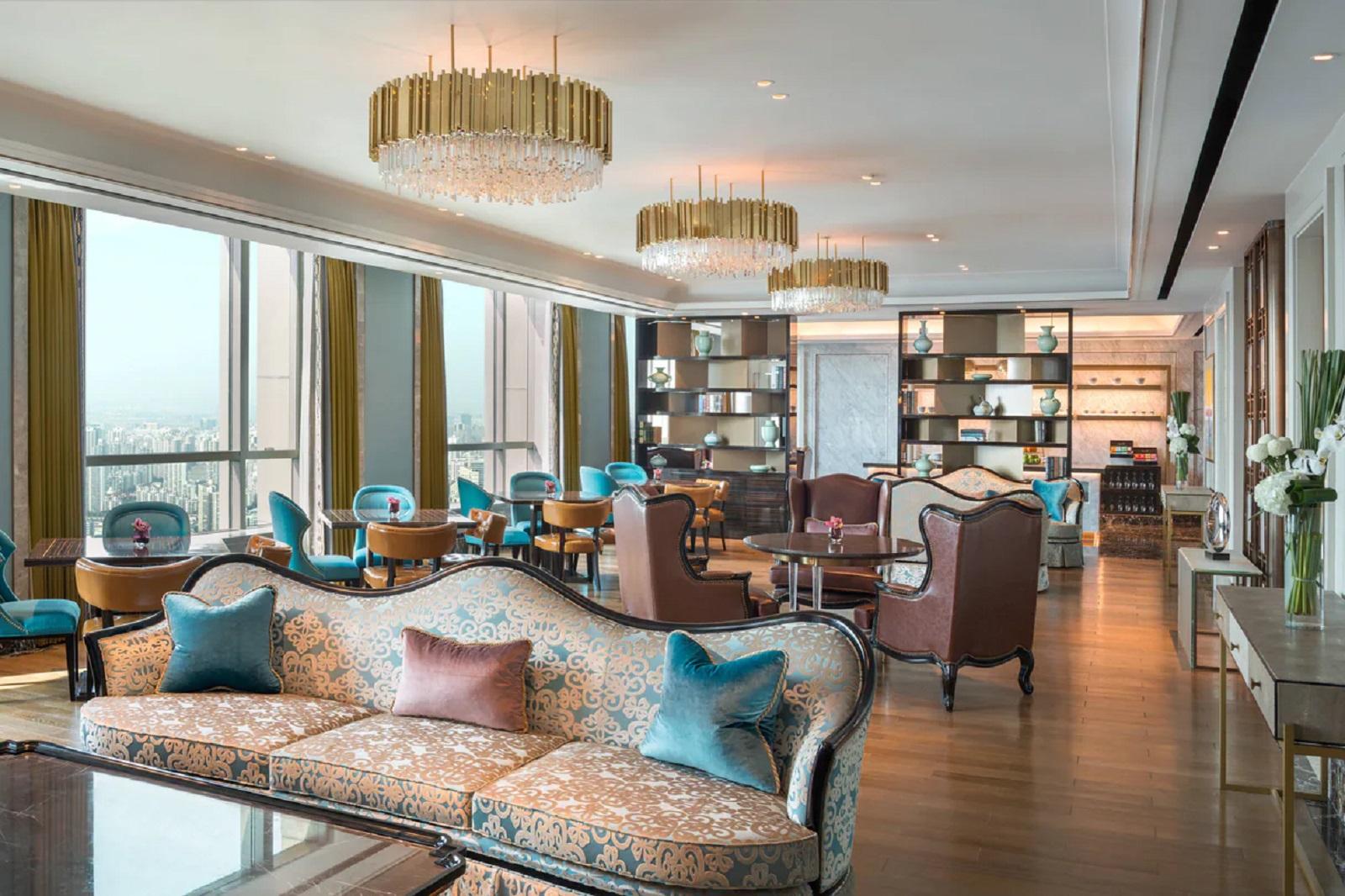 The St. Regis Shanghai Jingan Executive Club Lounge