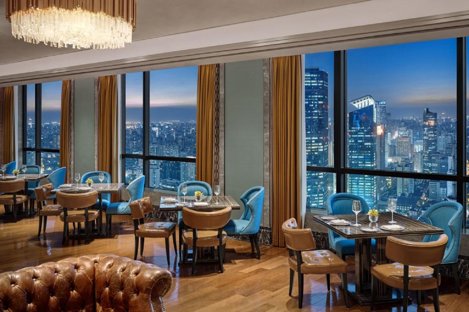 The St. Regis Shanghai Jingan Executive Club Lounge Seating
