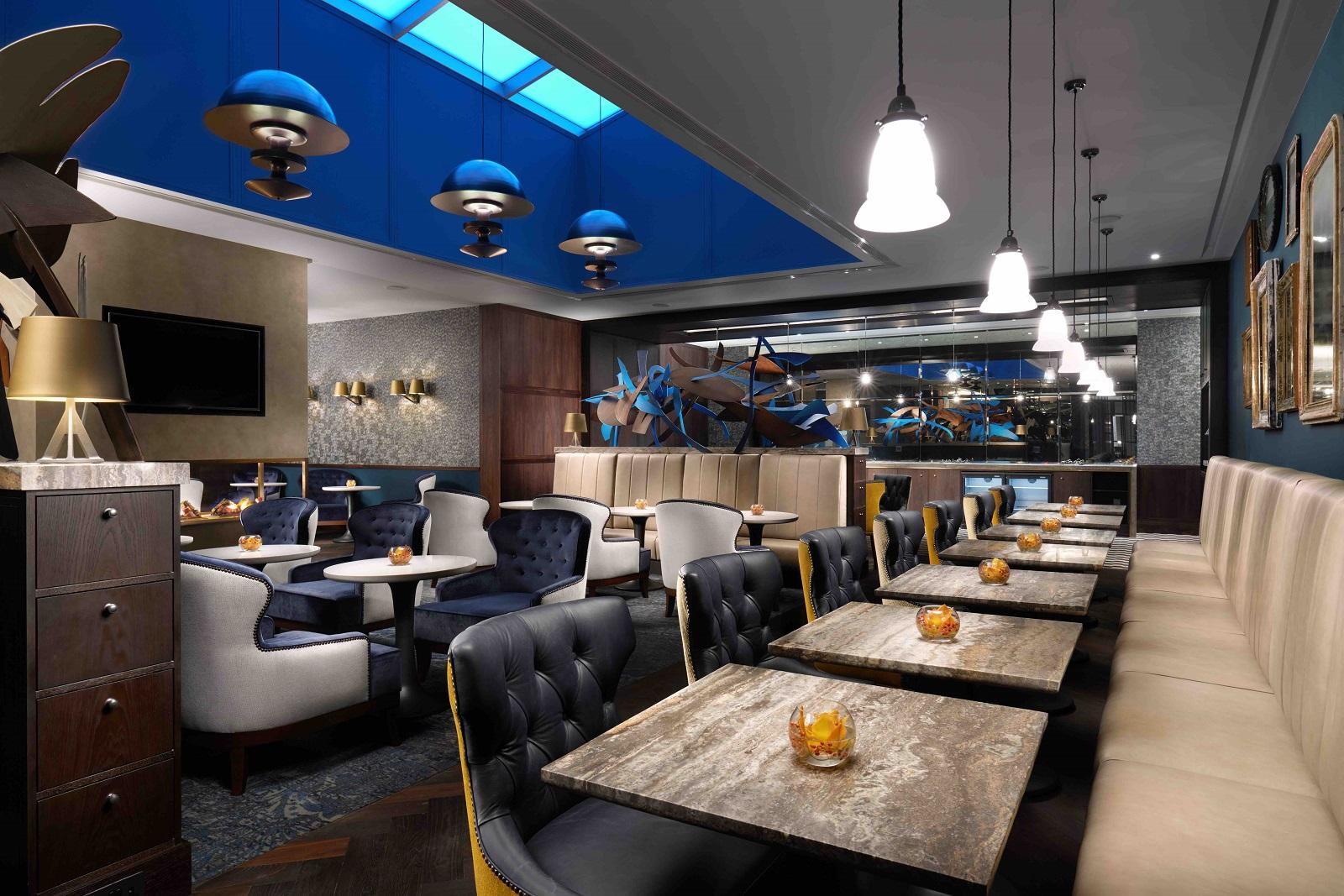 Hilton London Bankside Executive Club Lounge Seating