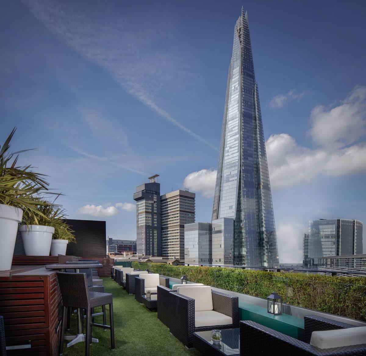 Hilton London Tower Bridge Executive Lounge View