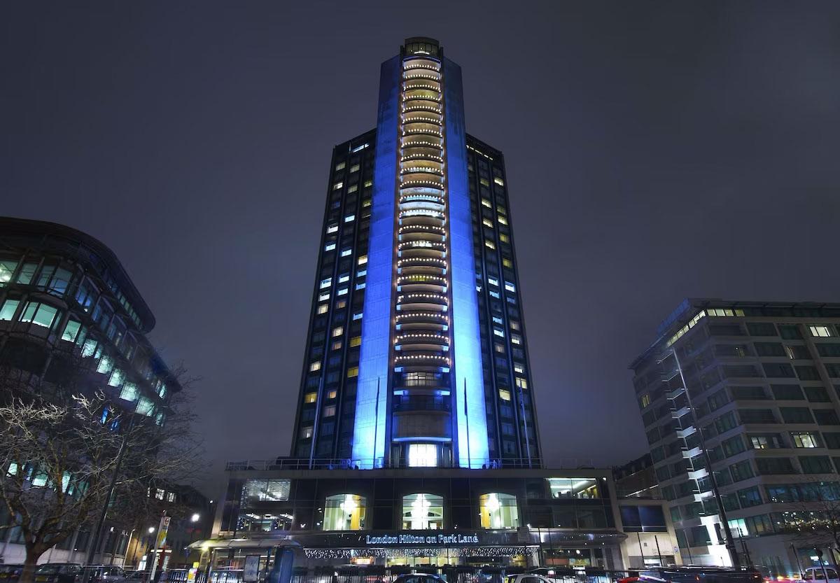 London Hilton on Park Lane Exterior