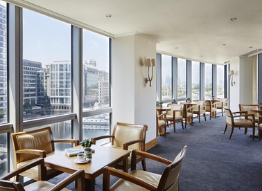 London Marriott Hotel Canary Wharf Executive Club Lounge