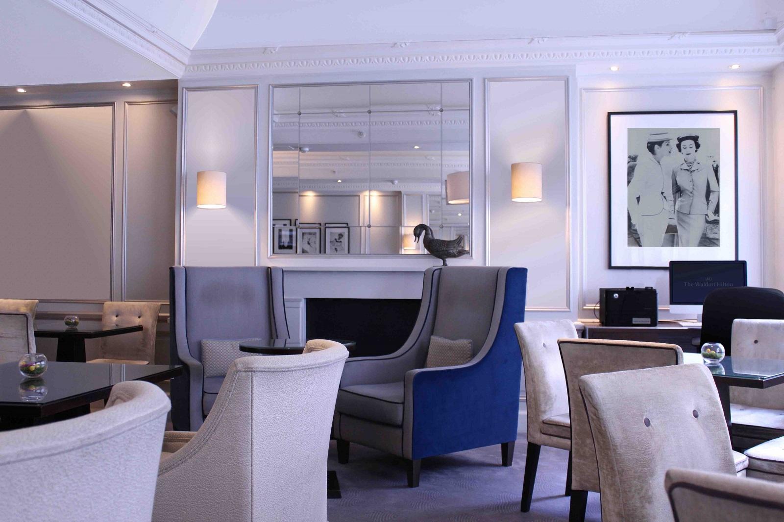 The Waldorf Hilton London Executive Club Lounge Seating