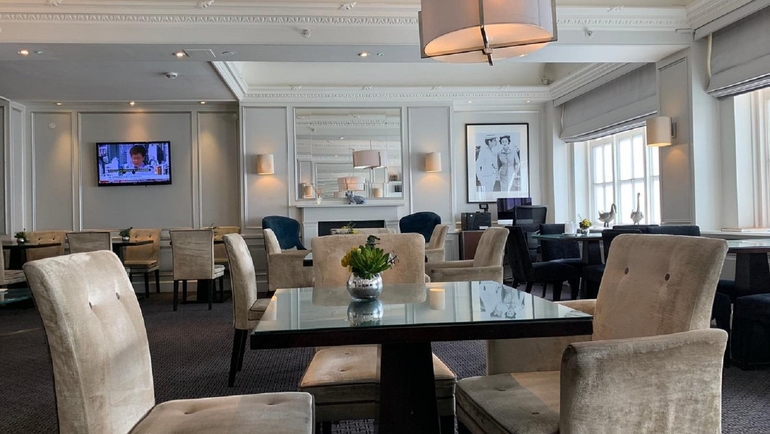 The Waldorf Hilton London Executive Club Lounge