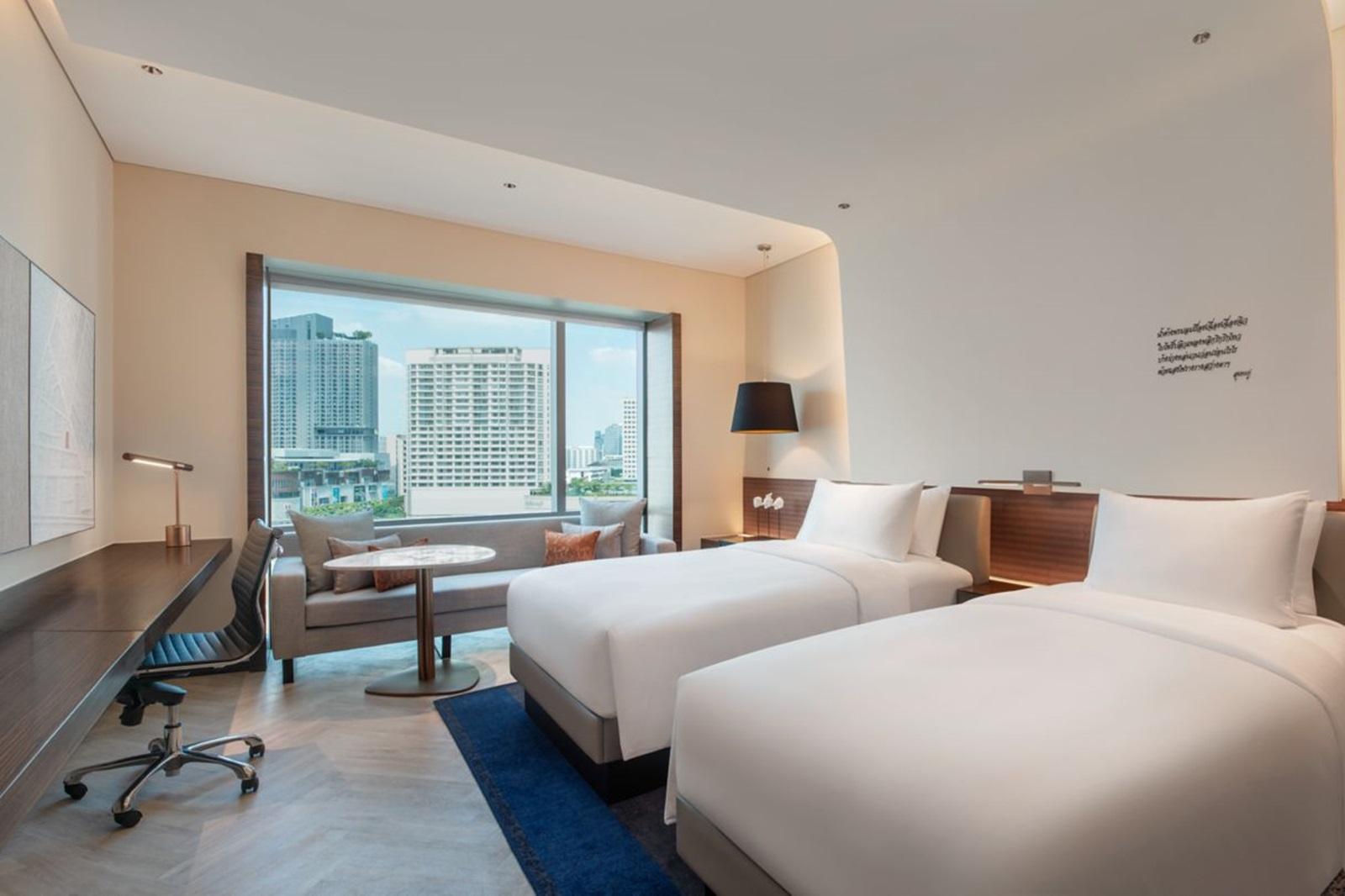 Le Meridien Bangkok Twin Bedroom