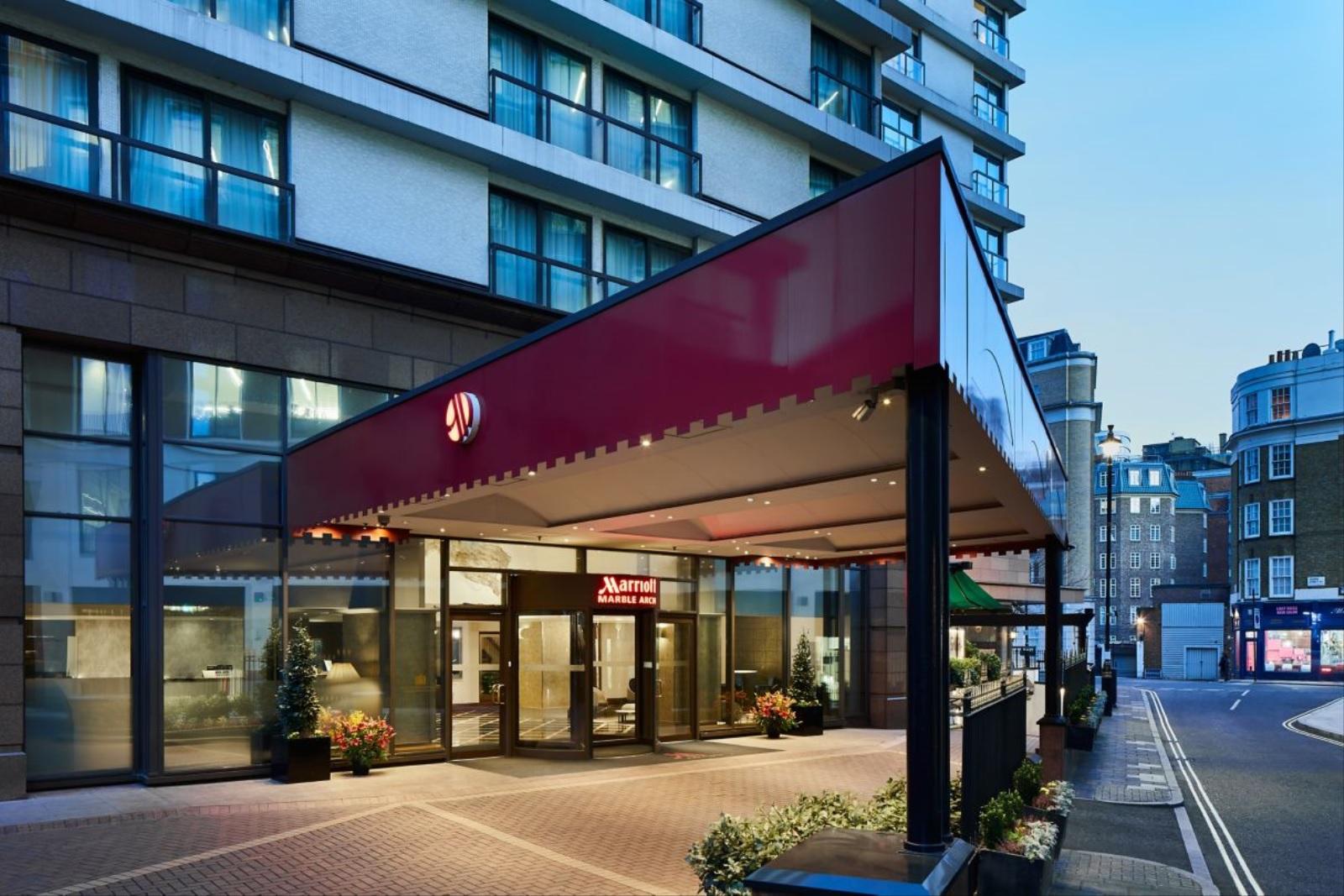 london marriott hotel marble arch booking