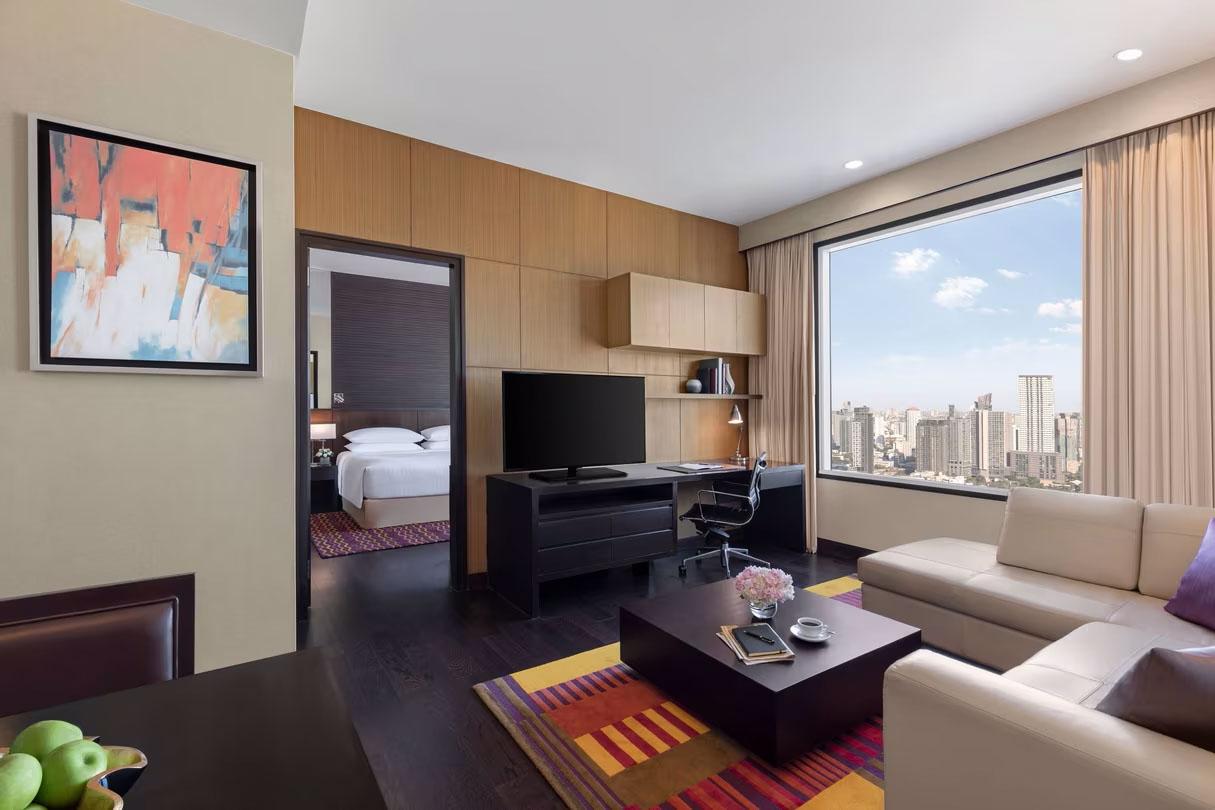 Marriott Executive Apartments Sukhumvit Park, Bangkok One Bedroom Suite