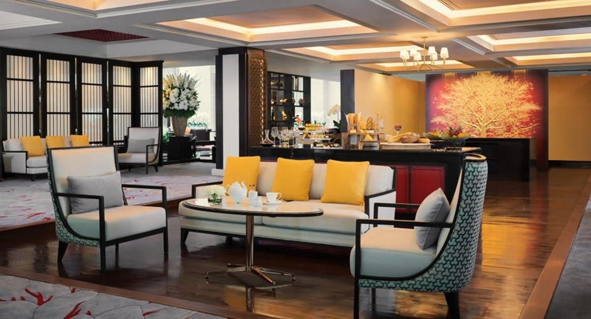 Anantara Riverside Bangkok Resort Executive Club Lounge Seating Area