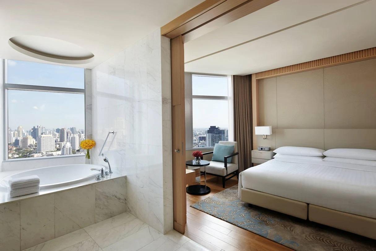 Bangkok Marriott Hotel Sukhumvit One Bedroom Deluxe Suite