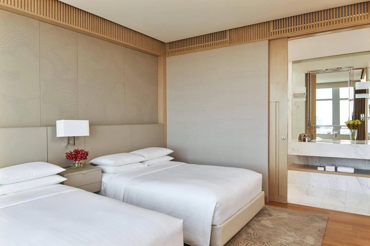 Bangkok Marriott Hotel Sukhumvit Two Bedroom Suite Double Bedroom