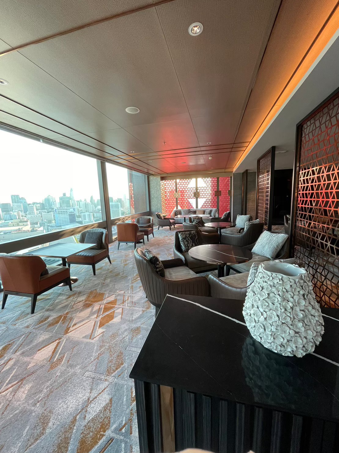 Chatrium Grand Bangkok Executive Club Lounge Seating Area