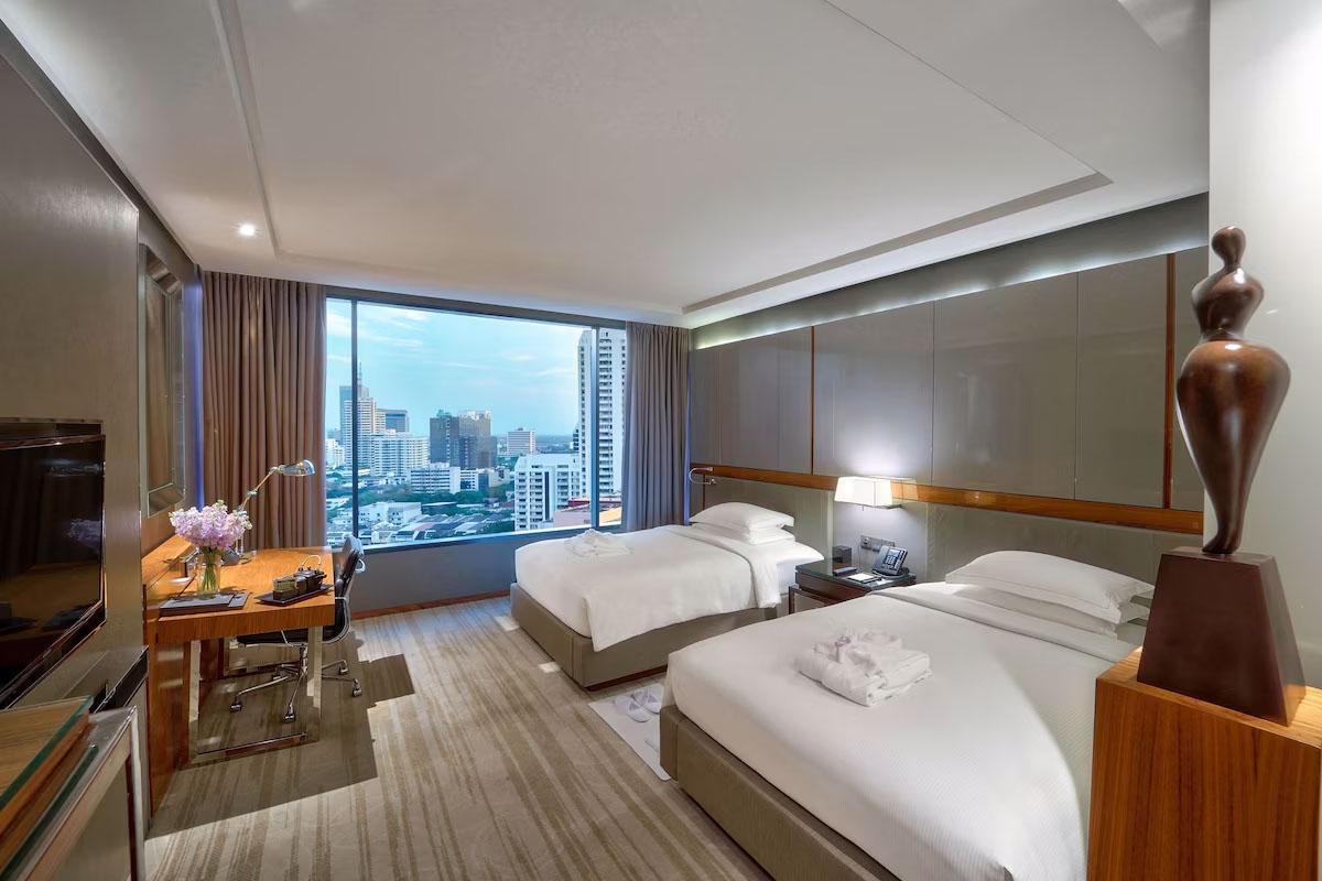 Hilton Sukhumvit Bangkok Twin Bedroom