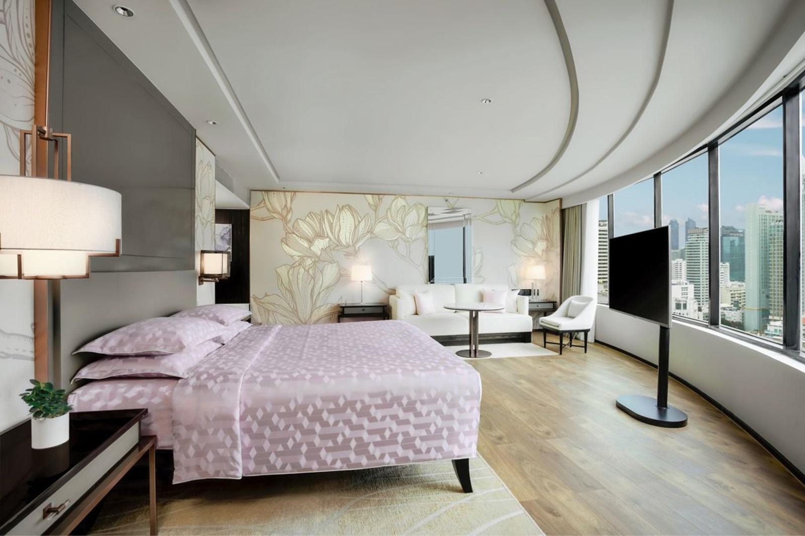 JW Marriott Hotel Bangkok Serenity Suite Bedroom