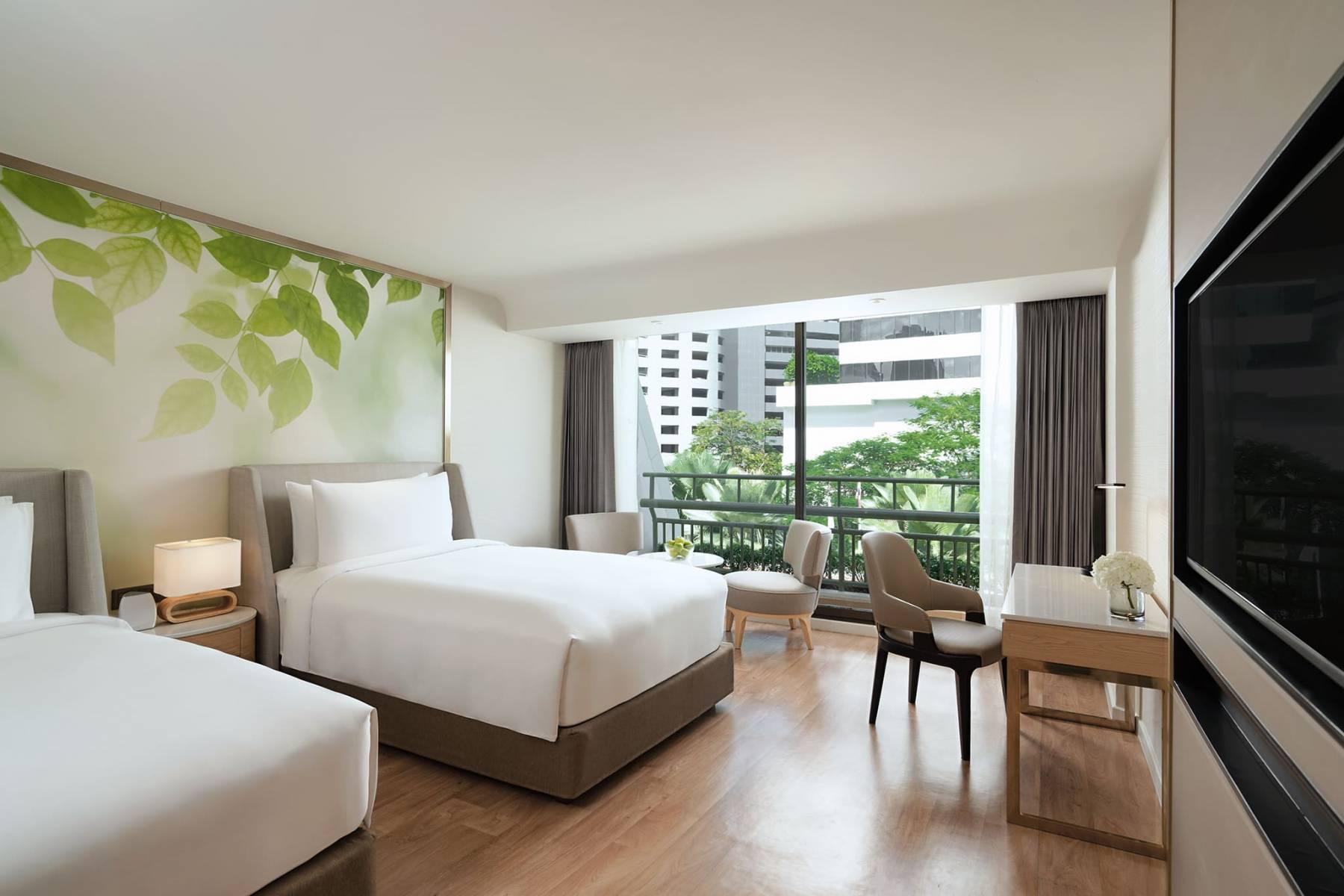 Movenpick BDMS Wellness Resort Bangkok Twin Bedroom