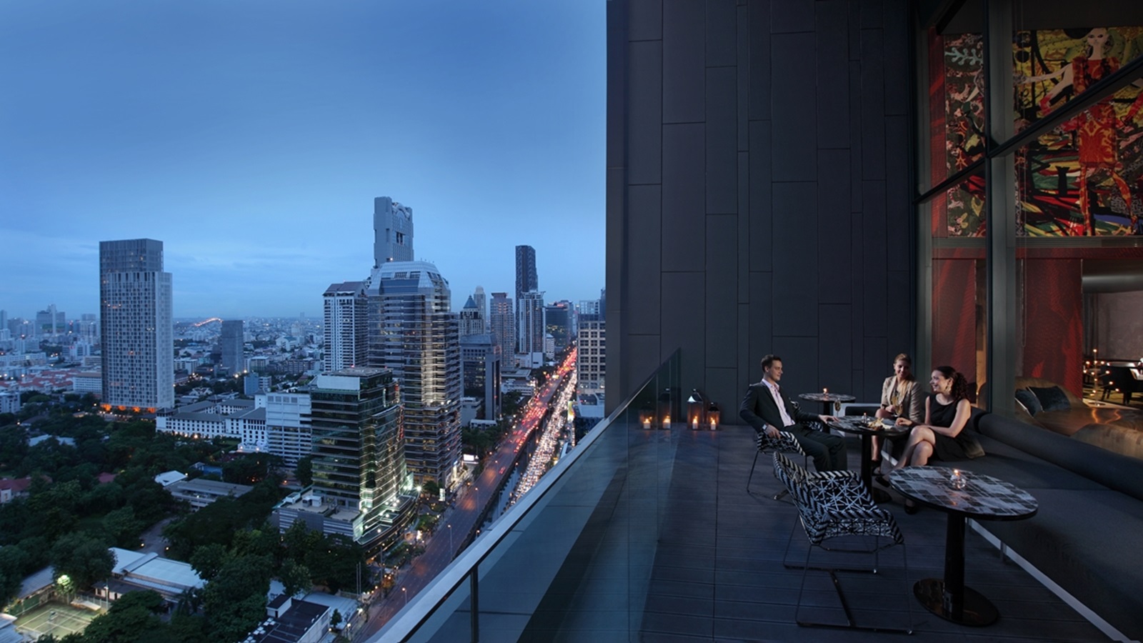 SO/ Bangkok Executive Club Lounge Terrace