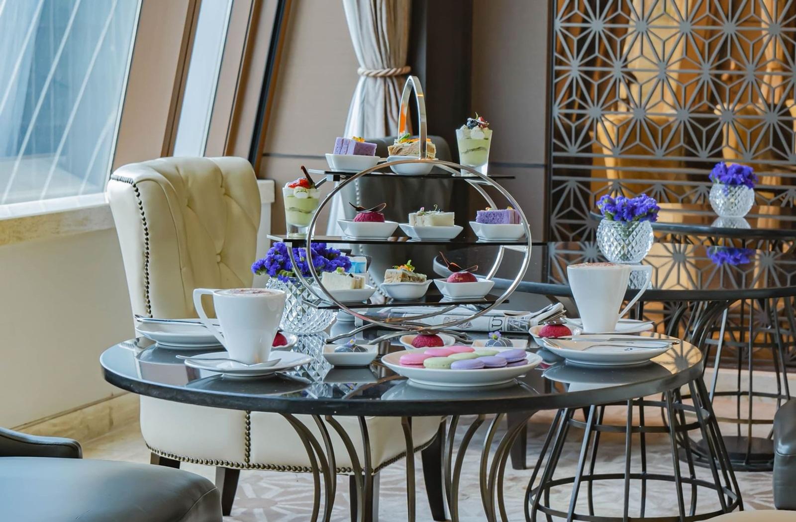 The Okura Prestige Bangkok Executive Club Lounge Afternoon Tea