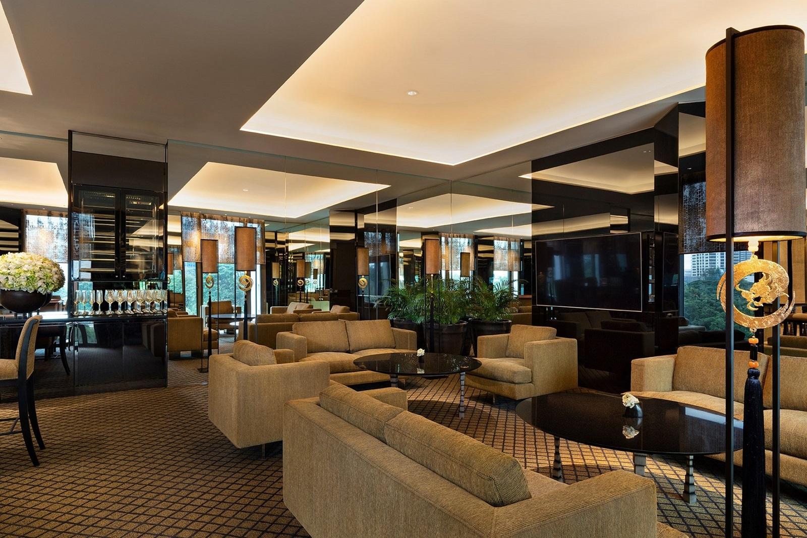 The Sukhothai Bangkok Executive Club Lounge Seating Area