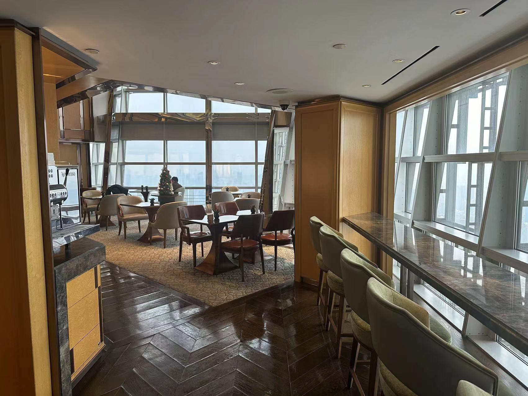 Grand Hyatt Shanghai Executive Club Lounge Seating Area