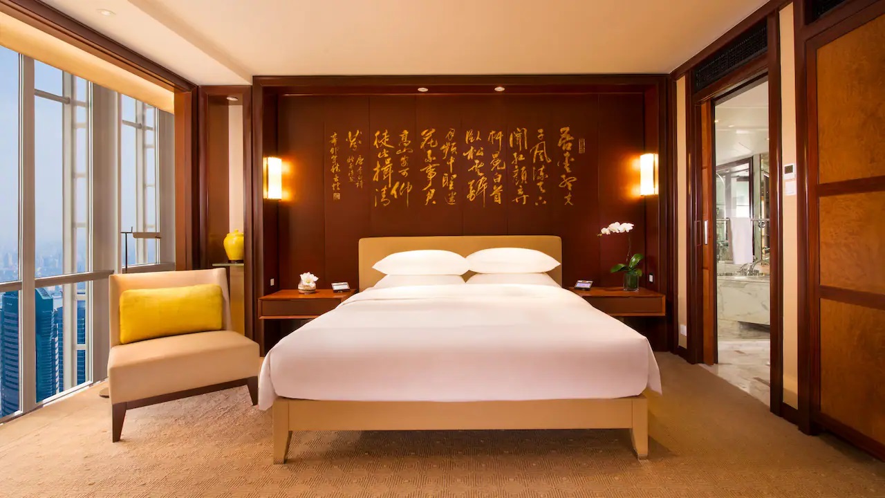 Grand Hyatt Shanghai King Bed