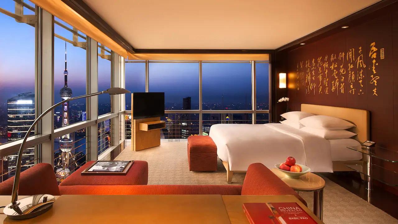 Grand Hyatt Shanghai King Bedroom