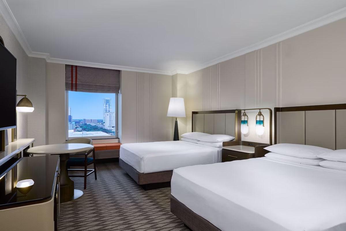 JW Marriott Houston By The Galleria Twin Bedroom