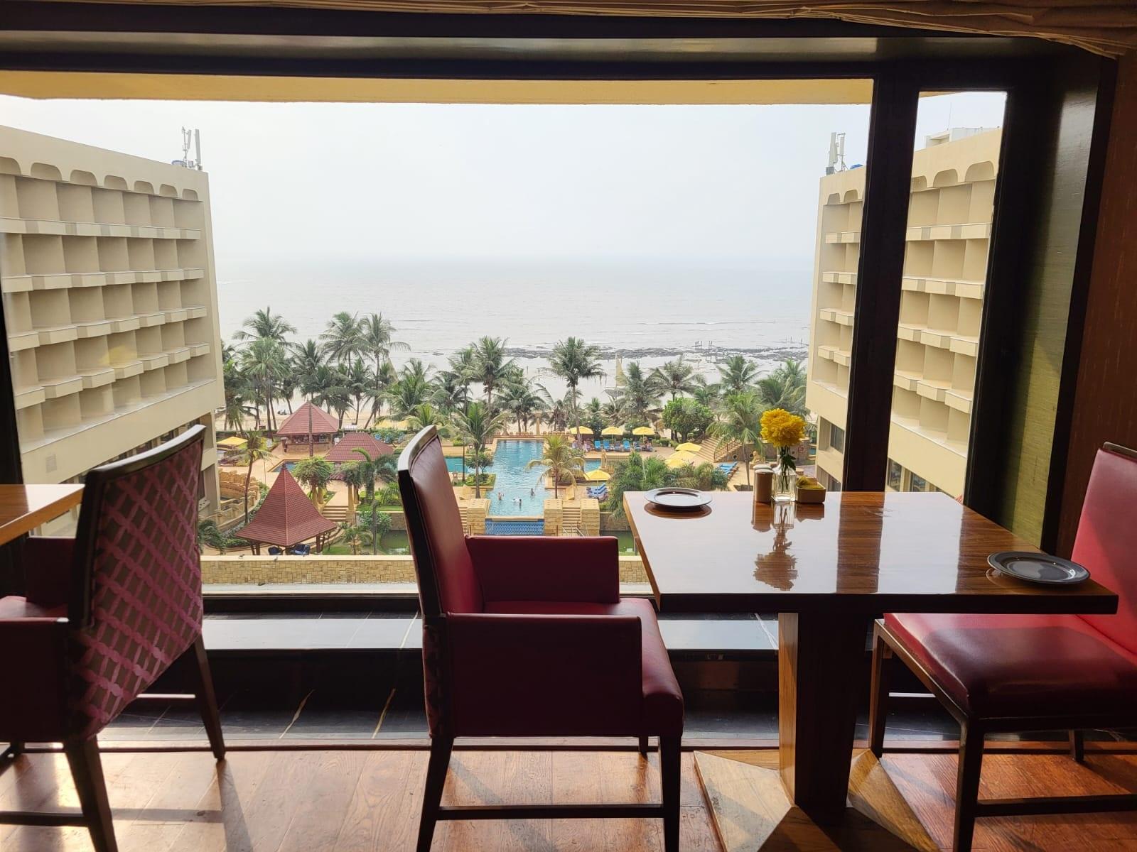 JW Marriott Mumbai Juhu Executive Club Lounge Outdoor View