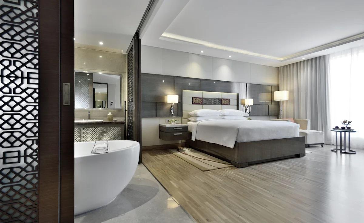 JW Marriott Mumbai Sahar Large King Bedroom