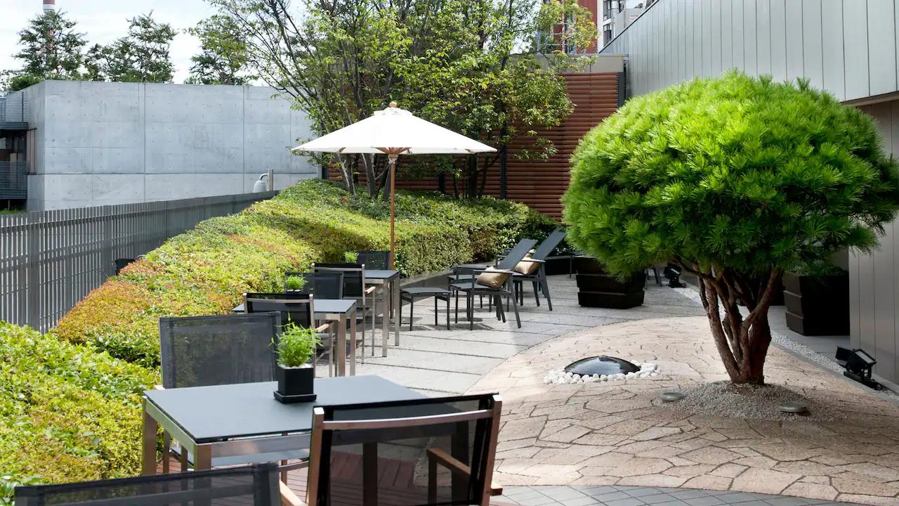 Grand Hyatt Tokyo Executive Club Lounge Outdoor Terrace