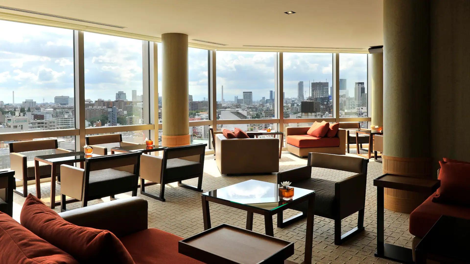 Grand Hyatt Tokyo Executive Club Lounge Seating Area