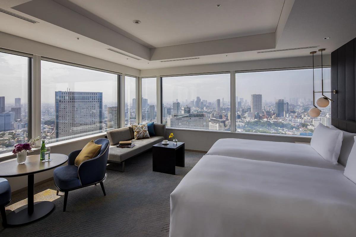 InterContinental the Strings Tokyo Twin Bed View