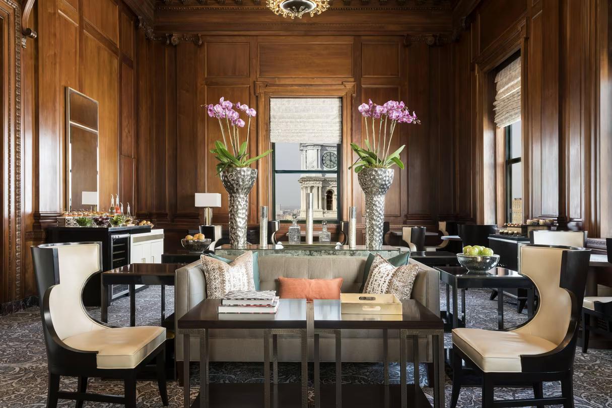 The Ritz-Carlton, Philadelphia Executive Club Lounge Seating Area