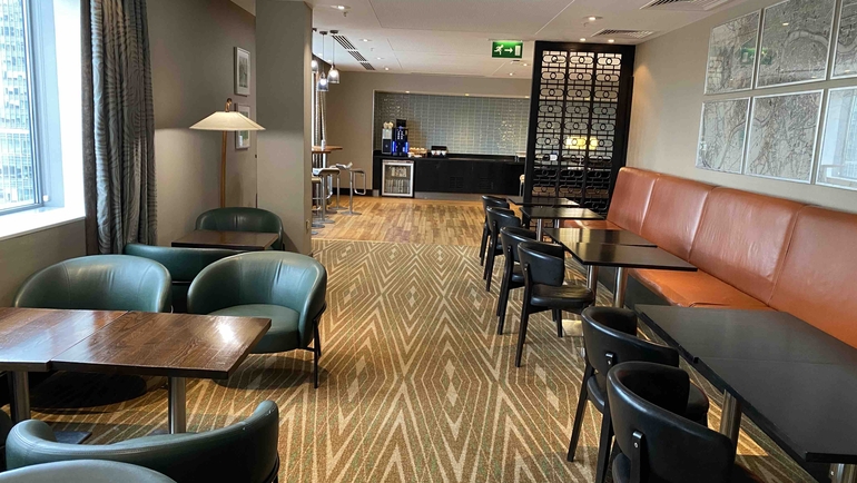 Hilton London Canary Wharf Executive Club Lounge Experience