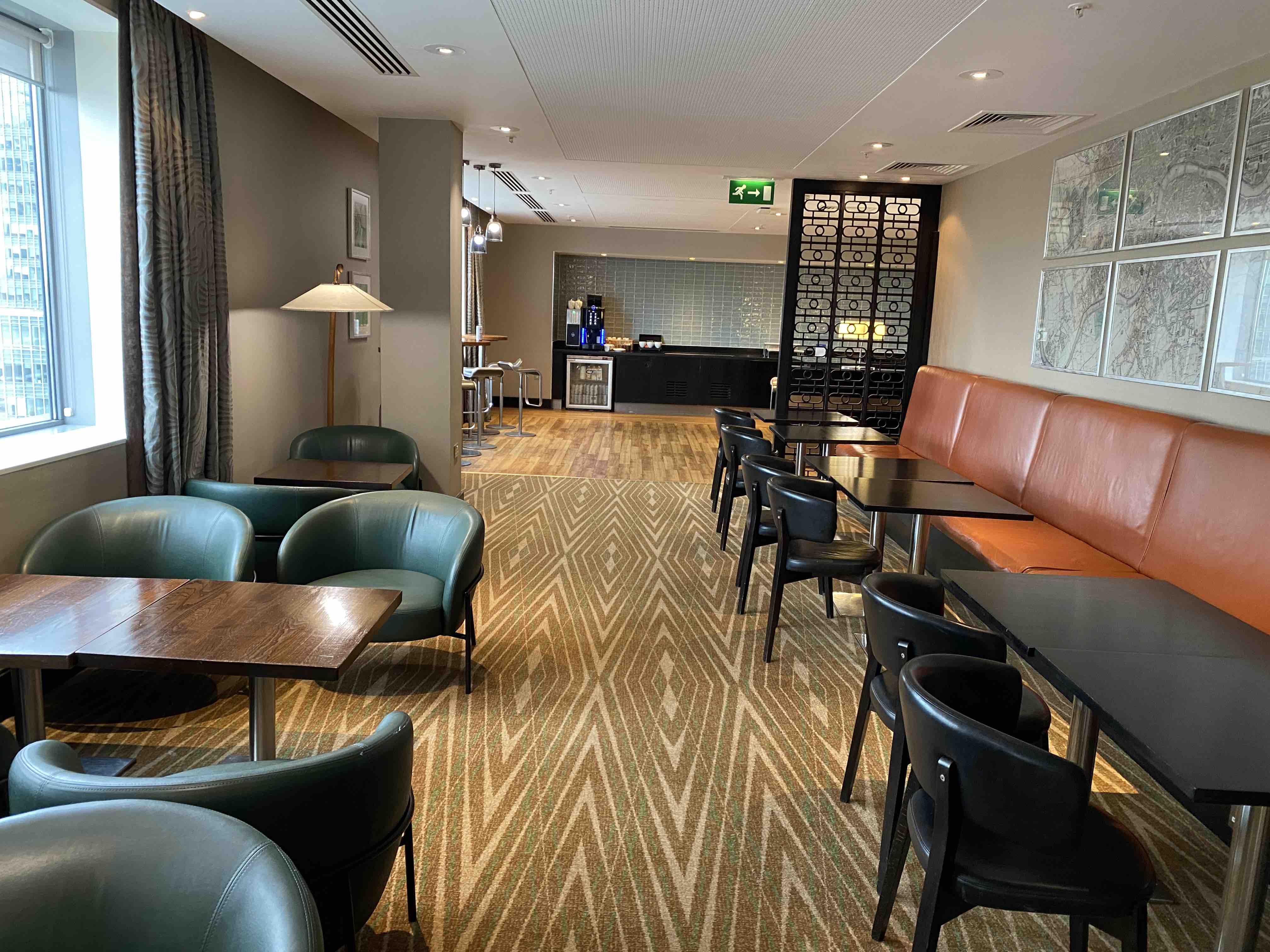 Hilton London Canary Wharf Executive Club Lounge Experience