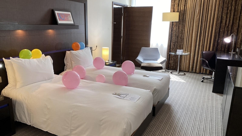 Hilton London Canary Wharf Family Connecting Room Review